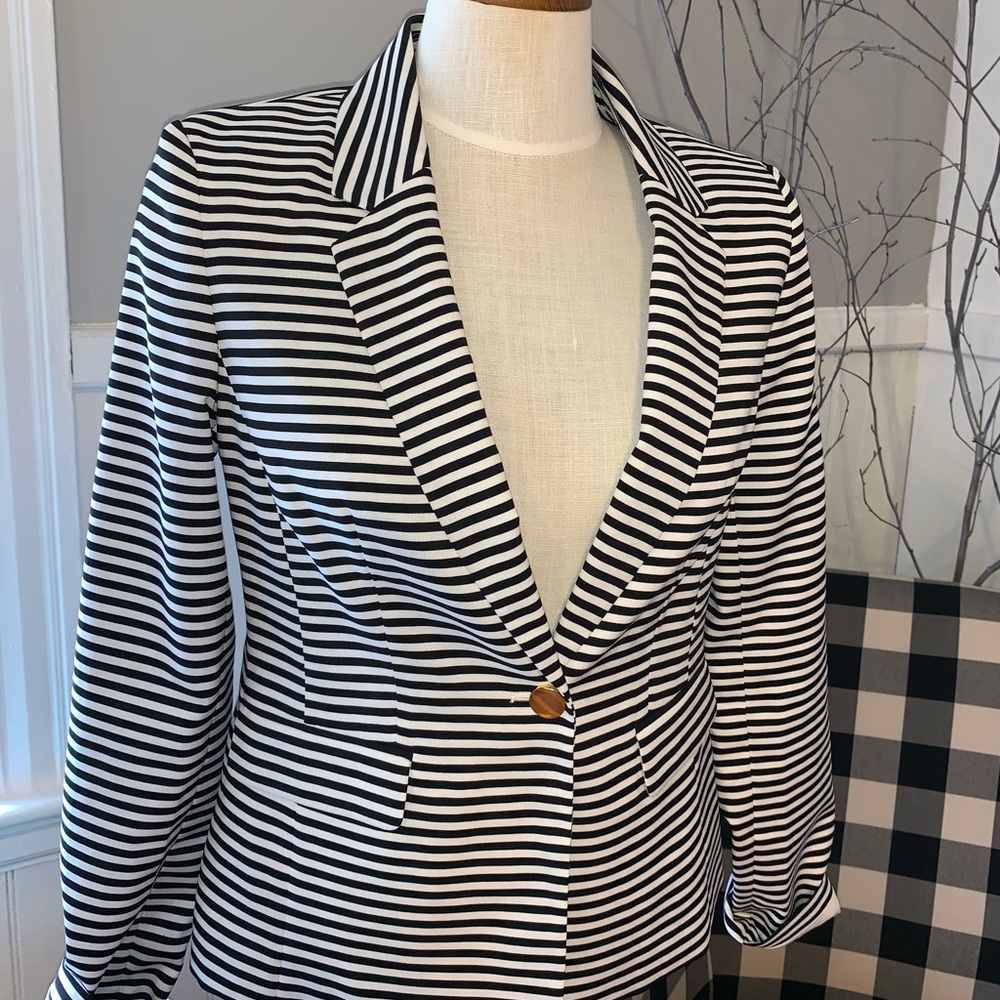 Striped Blazer